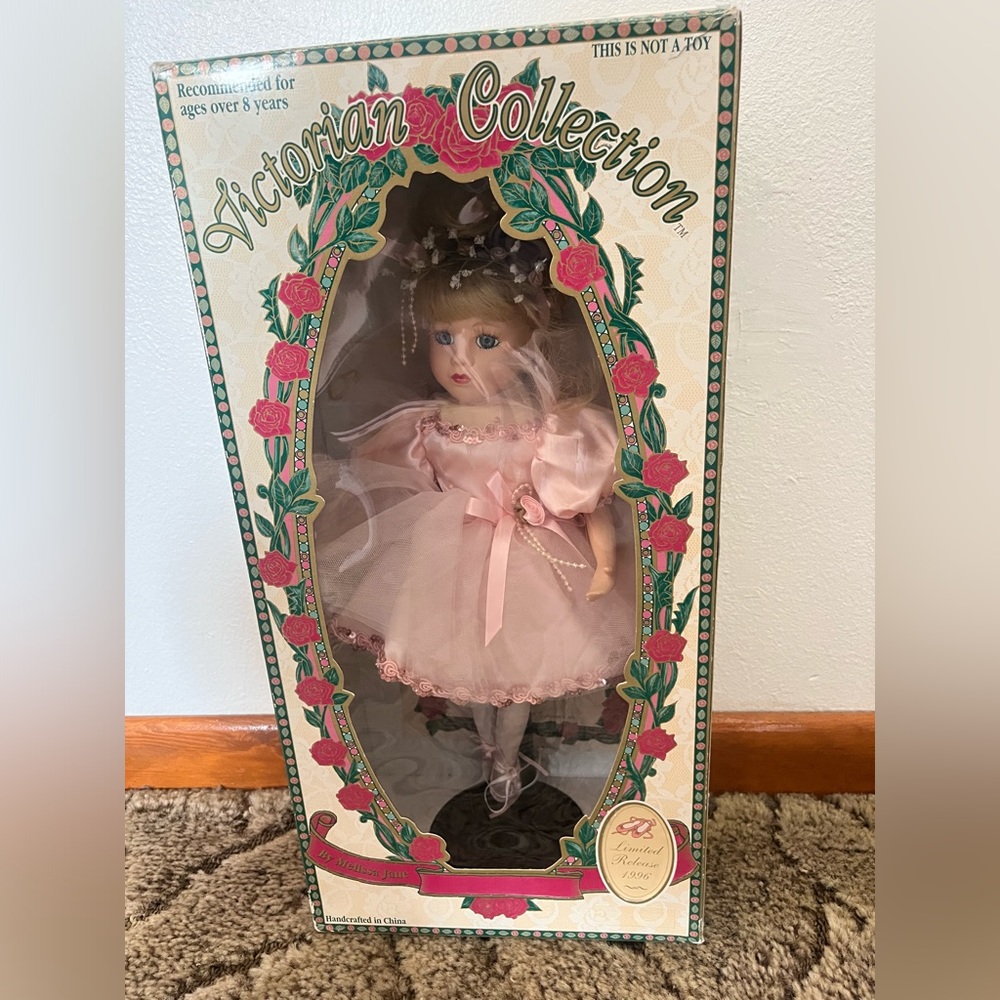 Victorian Collection Porcelain Ballerina Doll